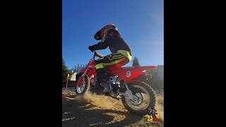 8Y 6M Dirt Bike Jump Crash [upl. by Ainig]