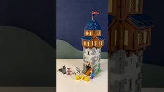 Lego Castle Dice Tower 🐉🏰🎲 lego WeBrick [upl. by Bomke]