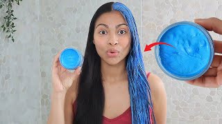 I Tried Temporary Hair Dye That Change Your Hair Color in Seconds  does it really work 😱 [upl. by Adnil]