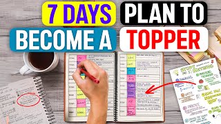 Average to Topper in Next 7 Days🔥 Secret Tips of Every Topper TOPPERS Timetable [upl. by Carlie]