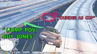 POV from POLICE Dundee Benji Sykkuno xQc and others  SOY GANG BANK ROBBERY  GTA NoPixel [upl. by Asecnarf]