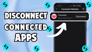 How To Disconnect Your Connected Apps On Bitget Wallet [upl. by Daggna512]