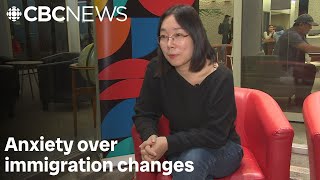 International students experience anxiety over Canadas immigration changes [upl. by Llehcar809]