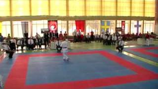 Kimura Shukokai karate EM 2009  Final Kata Jarmo Sakko  Chatanyara no Kushanku [upl. by Beker948]