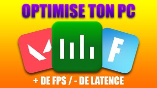 Optimiser les Performances de Son PC  Boostez Vos FPS et Réduisez Votre LATENCE ✅ [upl. by Nhtanhoj]