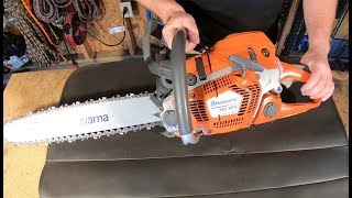 Husqvarna 562XPG Overview First Cuts Impressions [upl. by Yelahs]