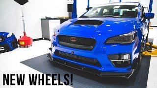 Subispeed WRX gets NEW WHEELS [upl. by Naerol]