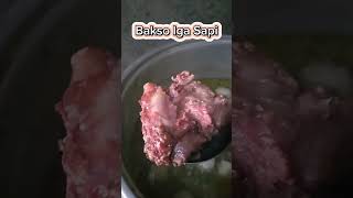 Bakso Iga Sapi 😋🔥 food shortvideo shortsviral short bakso baksoviral [upl. by Aicrop]