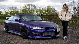 Sophies 693BHP 2JZ Nissan Silvia S14a Sbodysxph [upl. by Brufsky]