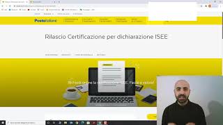 SCARICARE certificazione ISEE sito poste italiane [upl. by Kessiah952]