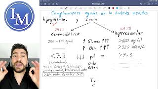 Diabetes 5  Complicaciones agudas cetoacidosis y coma hiperosmolar [upl. by Kohler]