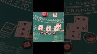 SICKEST BLACKJACK HAND OMG shorts allcasinoaction casino [upl. by Marsland521]