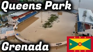 Tour Throughout The Floods of River Road Queens Park National Stadium  Flood Aftermath [upl. by Namhar]