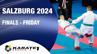 Karate1 SALZBURG  FINALS FRIDAY  WORLD KARATE FEDERATION [upl. by Rubma]