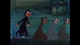 Tom and Jerry The Alley Cat 1941 Ending Titles [upl. by Ayam]