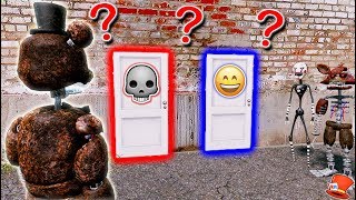 WILL IGNITED FREDDY CHOOSE THE LIFE OR DEATH DOOR GTA 5 Mods FNAF RedHatter [upl. by Borden699]