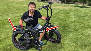 Unboxing a Budget Folding Fat Tire Ebike the Heybike Mars [upl. by Lloyd]