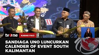 Menparekraf Buka Acara Promosi Wisata di Provinsi Kalsel  Kabar Pagi tvOne [upl. by Nywled]