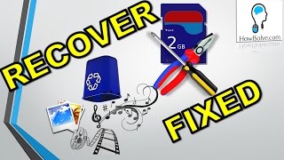 Recover amp Fix Blank  Damaged SD Card Error [upl. by Kunkle269]