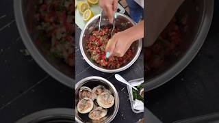 Ceviche de piure  almejas frescas 🦪 [upl. by Dnilasor]