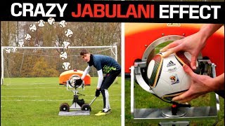 What happens If you shoot a Jabulani from a Ball Launcher [upl. by Adiraf]