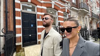 London Vlog Shopping apartment viewings amp life in the city 🇬🇧 [upl. by Yhtomiht]