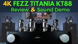 The FEZZ AUDIO TITANIA EVO KT88 Amp Is The Coolest Around [upl. by Rellia]