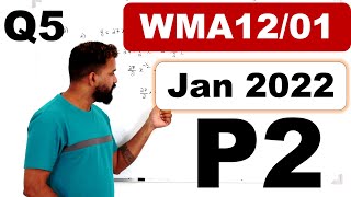 Jan 2022P2  WMA1201  QNo5  Factor amp remainder theorem  IAL Pearson Edexcel [upl. by Kopple156]