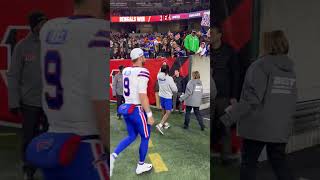 Bills safety Damar Hamlin makes the day of a young fan in his jersey shorts shortsvideo [upl. by Seligmann]