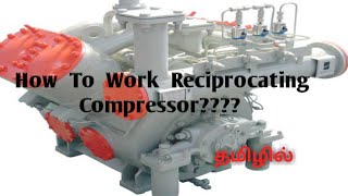 reciprocating Compressor working concepttamilvk information [upl. by Norek647]