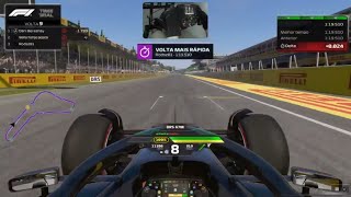 F1 24 Tomada de Tempo GP Itália  Setup  SF1000 TChrono Paddles Thrustmaster [upl. by Darrick]