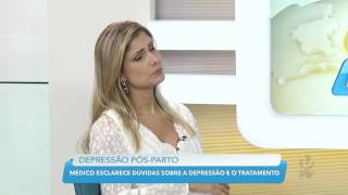 Entrevista com ginecologista sobre depressão pósparto no VTVdaGente [upl. by Aenej164]