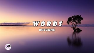 Words  Boyzone Lyrics [upl. by Aihsital]