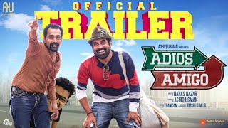 Adios Amigo  Official Trailer  Asif Ali Suraj Venjaramoodu  Reaction  Skosify [upl. by Ravo]