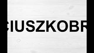 Kosciuszko Bridge How To Pronounce [upl. by Ayouqat]