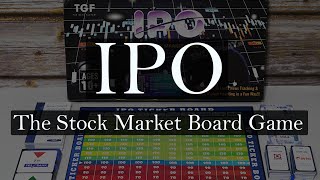 IPO  The Stock Market Board Game [upl. by Rexanne660]