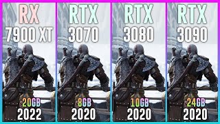 RX 7900 XT vs RTX 3070 vs RTX 3080 vs RTX 3090  Test in 25 Games [upl. by Adnamar]