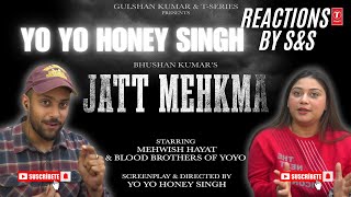 JATT MEHKMA SONG Full Video YO YO HONEY SINGH  GLORY  BHUSHAN KUMAR  REACTION BY SampS [upl. by Schecter123]