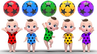 Color Balls amp Sing a Long Bingo amp Itsy bitsy spidermore Nursery Rhymes amp Kids Songs  Kindergarten [upl. by Tse]