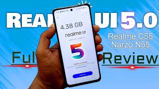 Realme C55NARZO N55 Realme UI 50 Update Full Review  Atul Tech Bazaar [upl. by Klara]