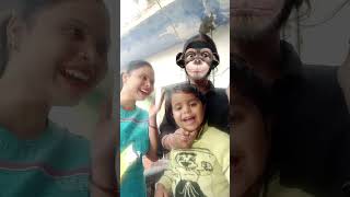 Pakhi chips kha kar bandariya bn gyi 🤣😜🙈short trending video [upl. by Sholley]