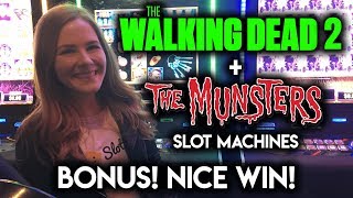 The Munsters Slot Machine BONUS WIN [upl. by Boony]