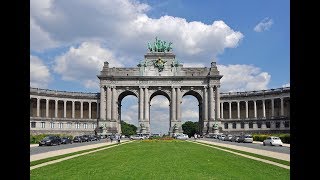 Parc du Cinquantenaire  Brussels Belgium [upl. by Esma340]