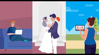 Live stream your wedding with Lovecast mobile app [upl. by Werd]