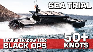 So how fast is the Brabus Shadow 1200 Brabus Black ops We Sea trial in Mallorca [upl. by Sola480]