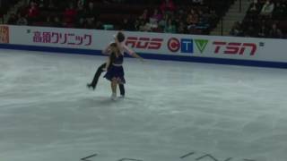 Laurence FOURNIER BEAUDRY  Nikolaj SORENSEN Practice SC 20161027am [upl. by Alethia]