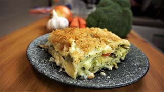 How To Make Stouffers Vegetable Lasagna  The Most Delicious Vegetable Lasagna [upl. by Holub]