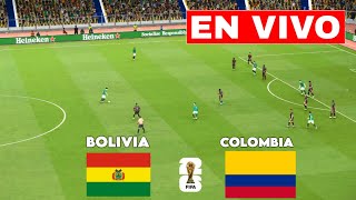 Colombia vs Bolivia Partido En Vivo  ELIMINATORIAS SUDAMERICANAS 2024 Partido En Vivo [upl. by Pascale]