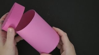 CYLINDRICAL GIFT BOX  VIEWER REQUEST [upl. by Eidur129]