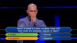 Audience Fail Leaves Contestant With 0  Who Wants to be a Millionaire UK [upl. by Eidna]